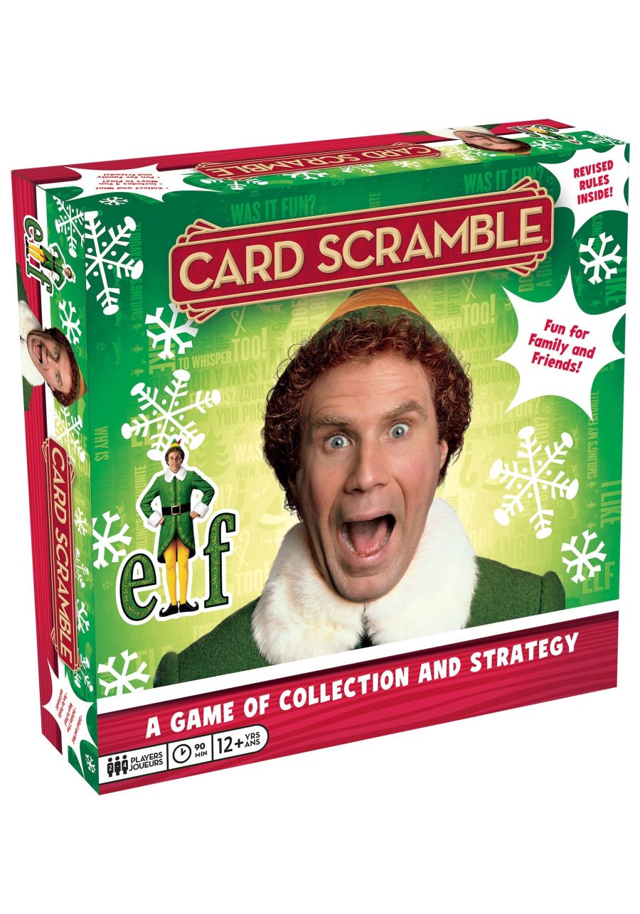Card Scramble Game - Buddy the Elf