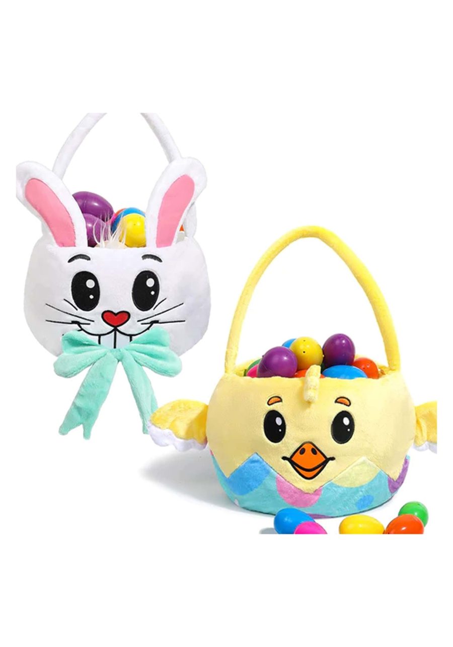Chicken and Bunny Basket 2 Pack Set
