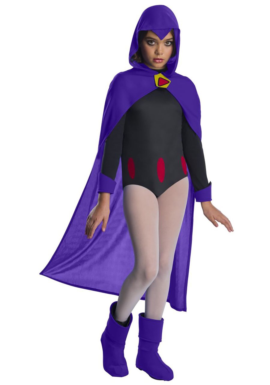 Child Teen Titans Raven Costume
