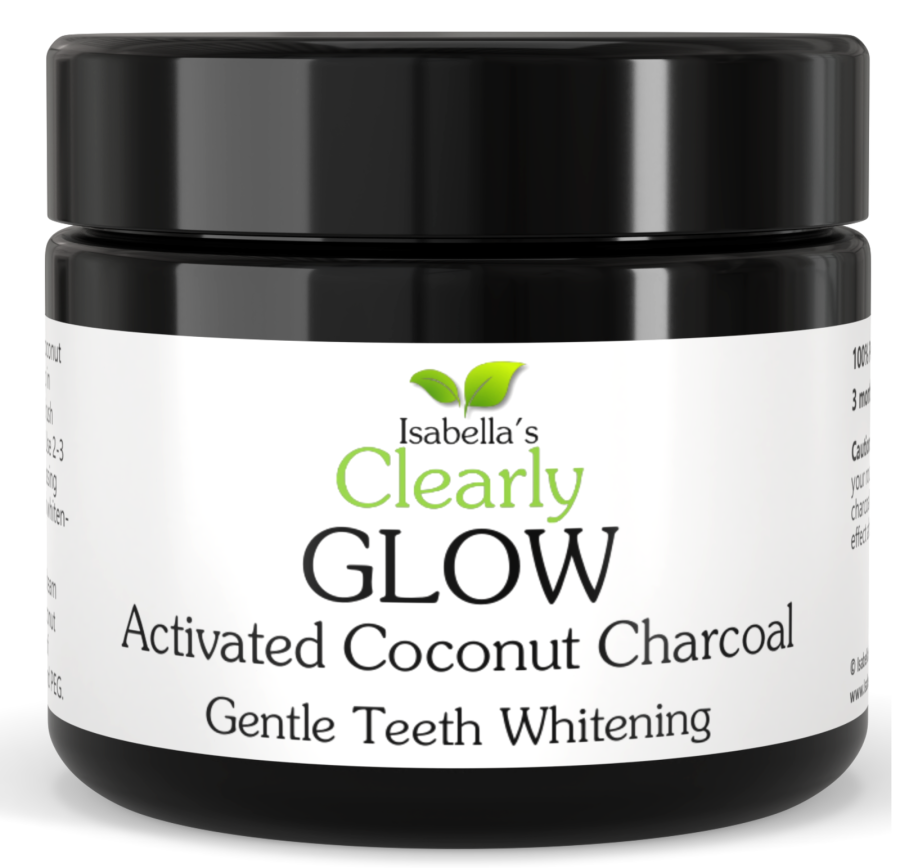 Clearly GLOW, Teeth Whitening Activated Charcoal Powder