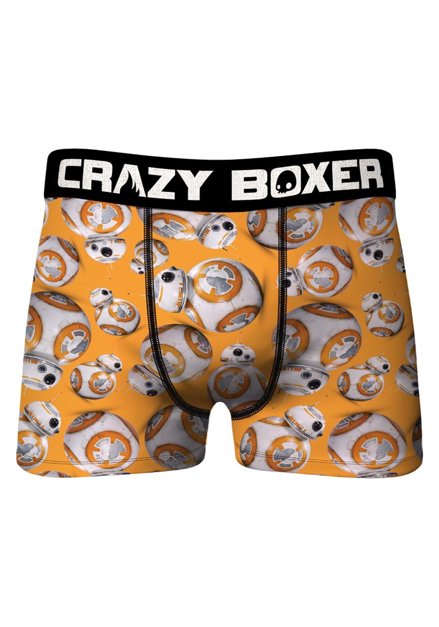 Crazy Boxer Mens BB-8 Boxer Briefs