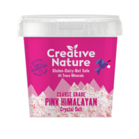 Creative Nature Pink Himalayan Crystal Salt (Coarse Grade) 300g