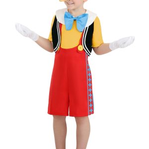 Deluxe Pinocchio Kid's Costume