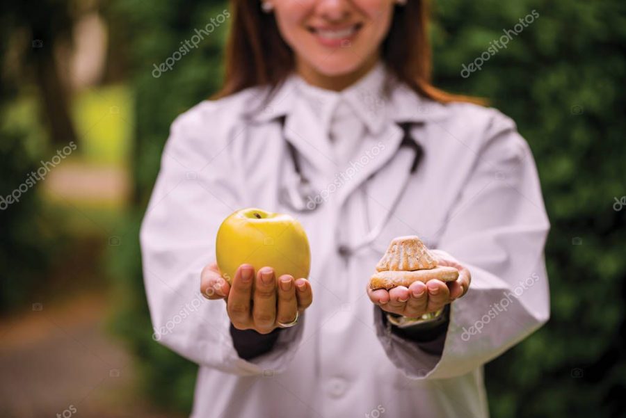 Doctor offering choice