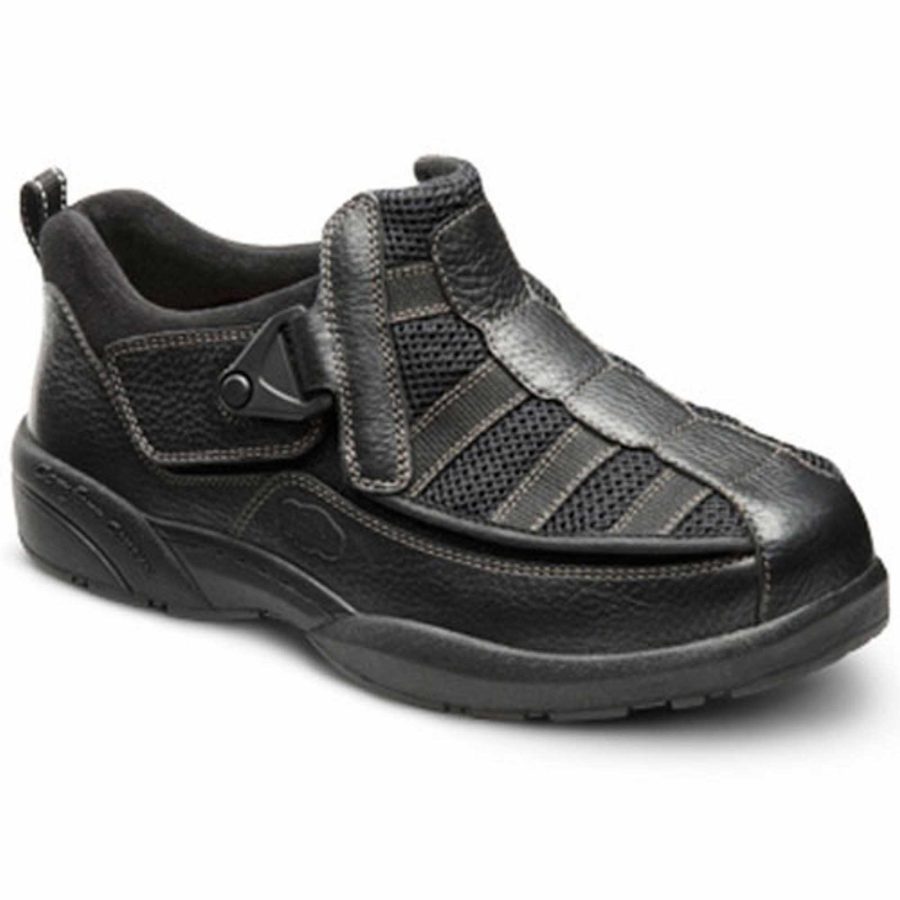 Dr. Comfort Shoes Edward-X - Men's Comfort Orthopedic Diabetic Shoe with Gel Plus Inserts - Double Depth - Extra Wide