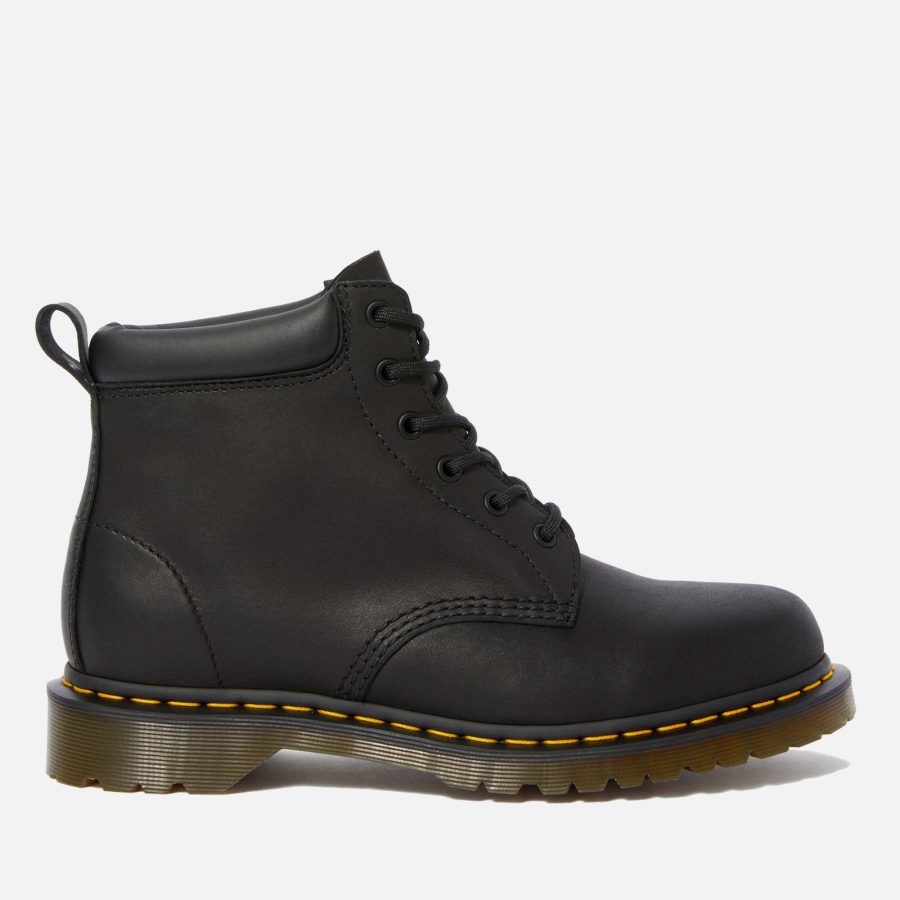 Dr. Martens 939 Leather 6-Eye Boots - Black - UK 3