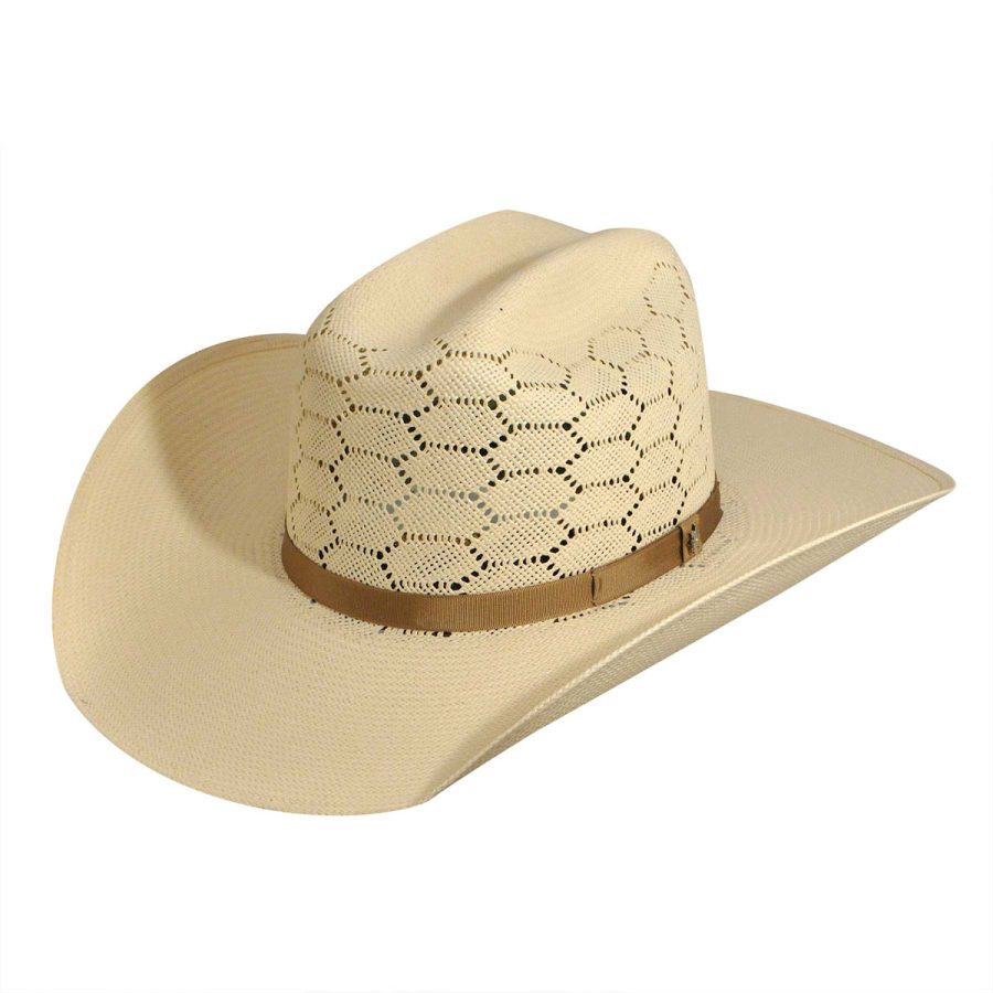 Enzo 20X Cowboy Western Hat - Natural/7 1/2