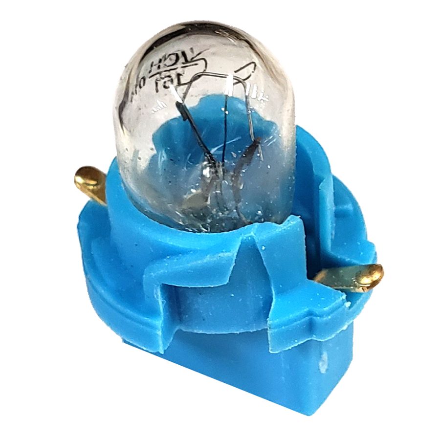 FARIA LM0004 LAMP SOCKET ASSEMBLY #161 - BLUE (BULK CASE OF 100)