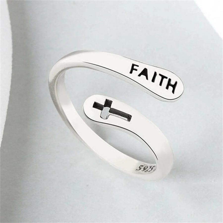 Faith and Cross Ring