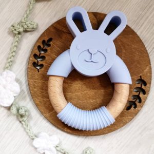 Food Grade Bunny Teether Ring