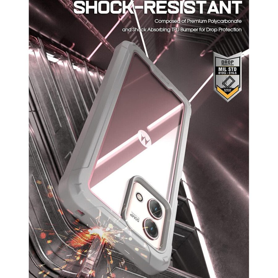 For Motorola Moto G Stylus 4G 2023 Case Full Body Rugged Shockproof Cover Pink