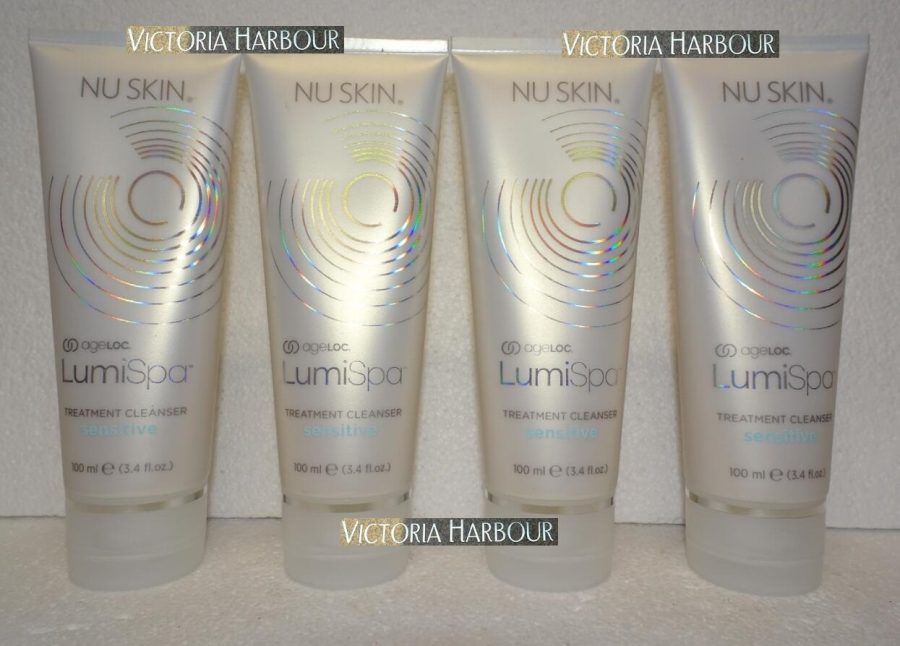 Four pack: Nu Skin Nuskin ageLOC LumiSpa Treatment Cleanser Gel Sensitive x4
