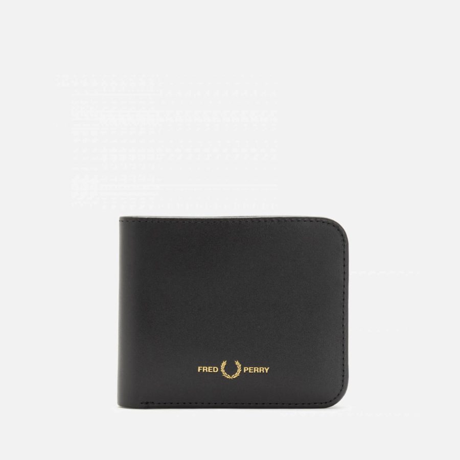 Fred Perry Burnished Leather Bifold Wallet