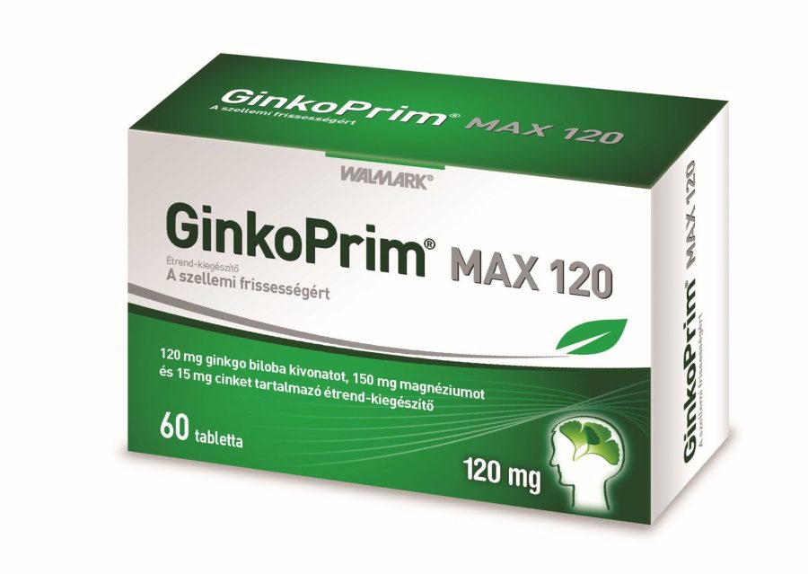 Ginkoprim Max for normal brain activity, mental state and memory 90 tabs 3months