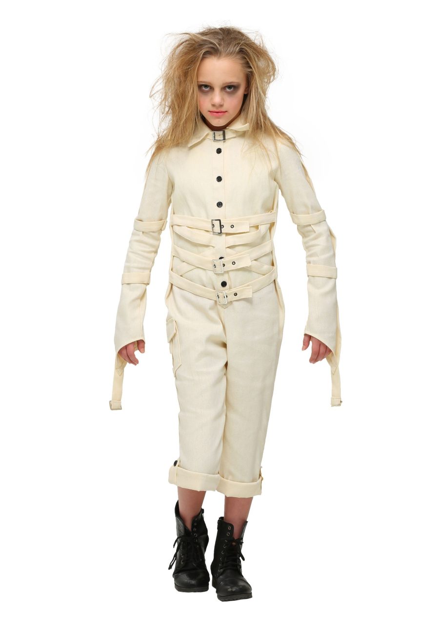 Girl's Insane Asylum Straitjacket Costume