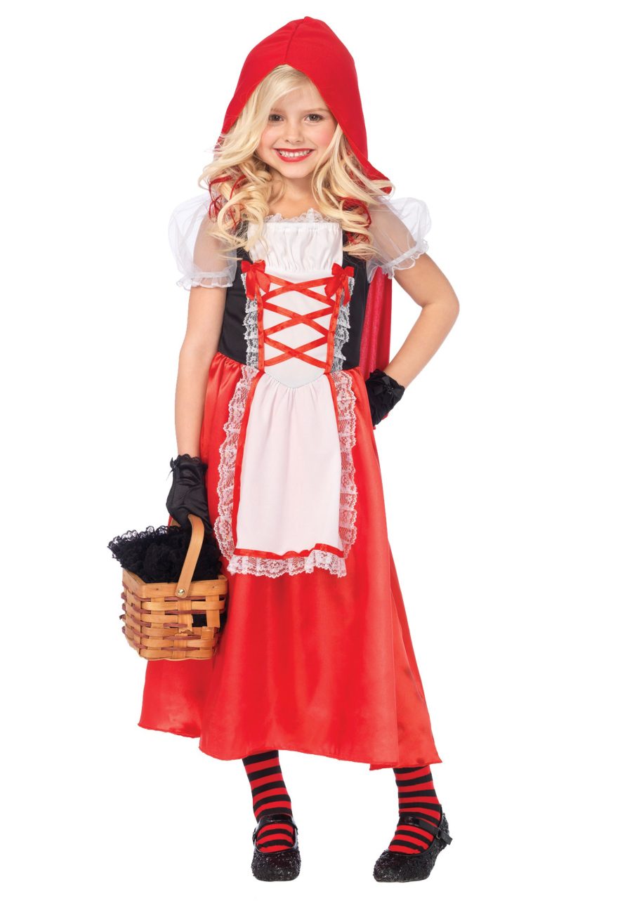 Girl's Red Riding Hood Costume Dress