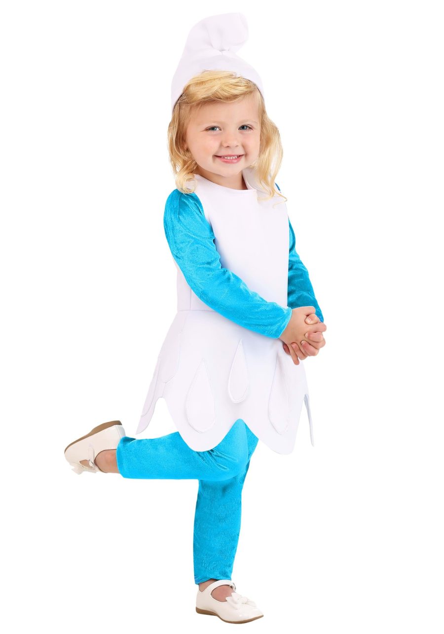 Girl's The Smurfs Smurfette Toddler Costume