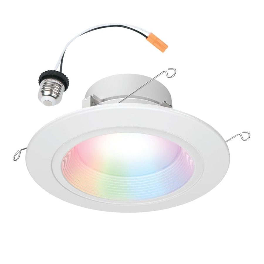 HALO 5/6 Inch Color and Tunable White Recessed LED Can Light Smart Wi-Fi WiZ Pro