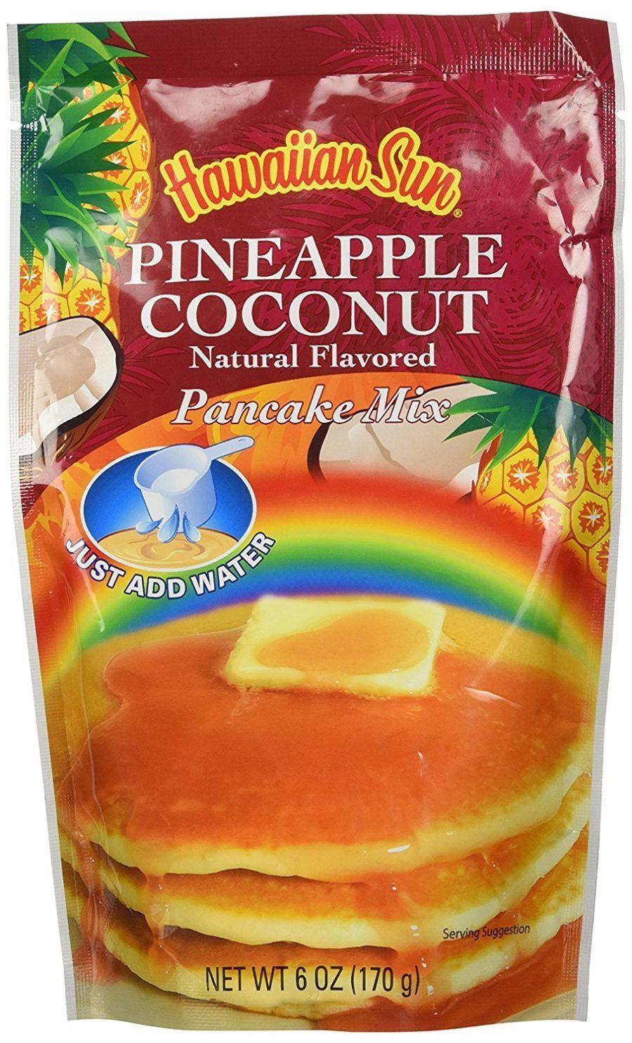 Hawaiian Pineapple Coconut Pancake Mix From Hawaii by Hawaiian Sun