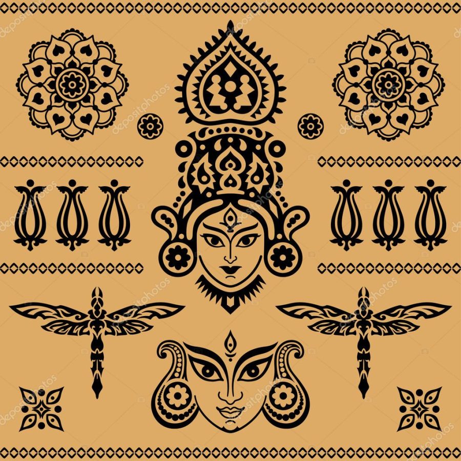Indian ethnic elements