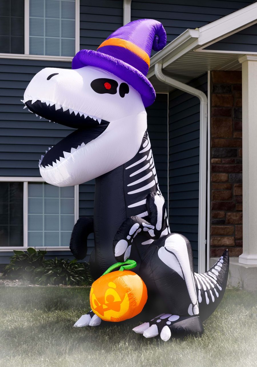 Inflatable 8FT Skeleton T-Rex Decoration