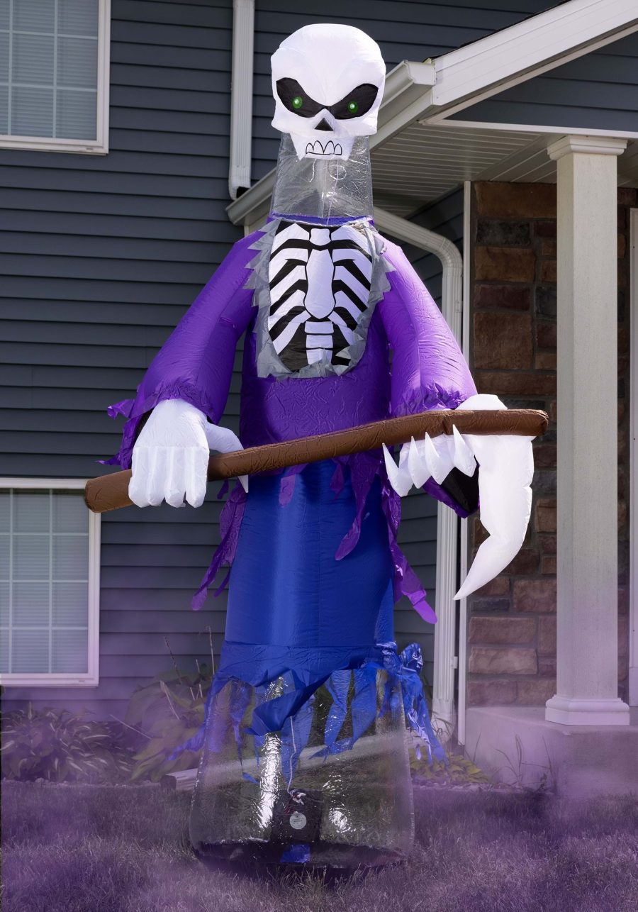 Inflatable Floating Head Reaper Prop