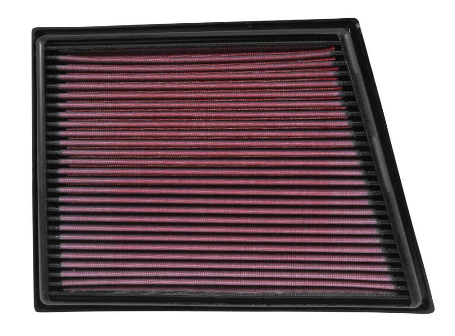 K&N FILTER 333025 Air Filter; Washable; Red; Cotton Gauze; Panel; 11.375 Inch Length x 8.156 Inch Width x .938 Inch Height for 2014-2019 Mini Cooper, 2016-2019 Mini Cooper Clubman, 2017-2019 Mini Cooper Countryman