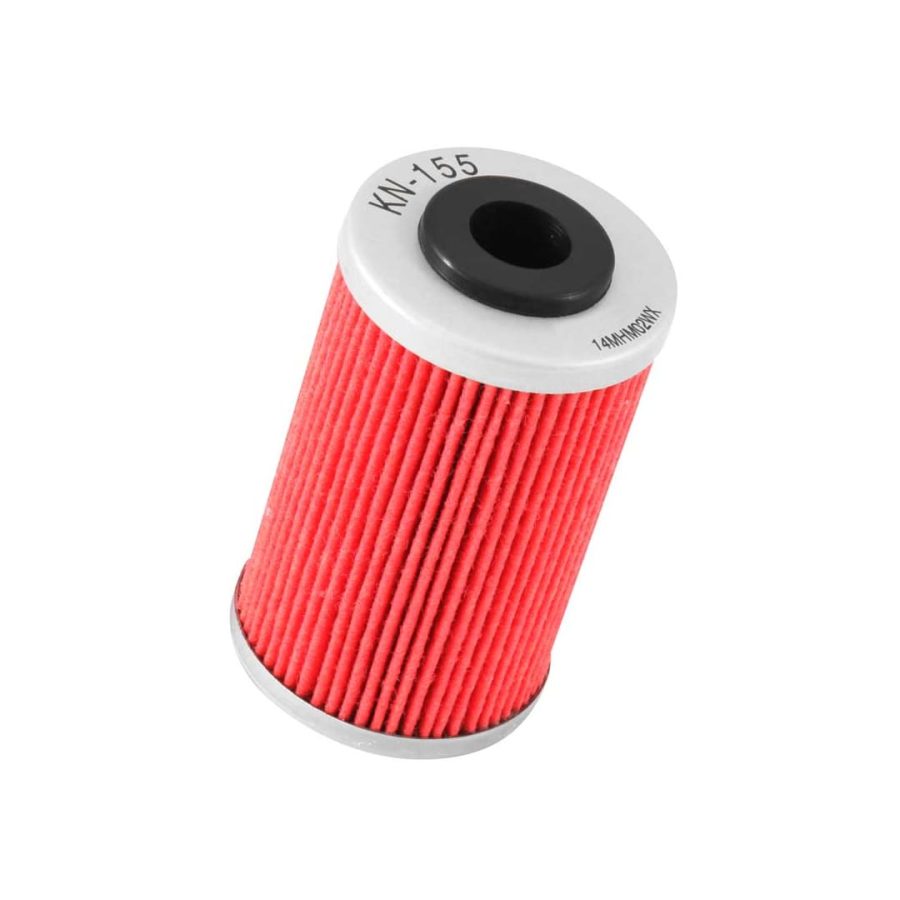 K&N FILTER KN155 Motorcycle Oil Filter: High Performance, Premium, Designed to be used with Synthetic or Conventional Oils: Fits Select KTM, Husqvarna Vehicles, KN-155