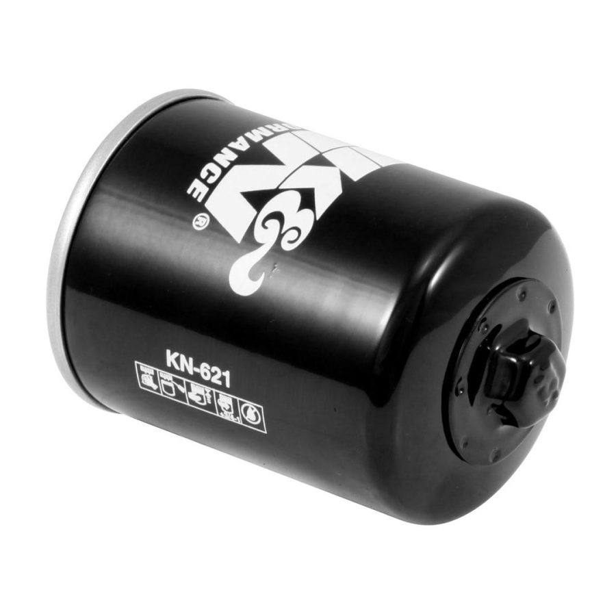 K&N FILTER KN621 Motorcycle Oil Filter: High Performance, Premium, Designed to be used with Synthetic or Conventional Oils: Fits Select Artic Cat Vehicles, KN-621