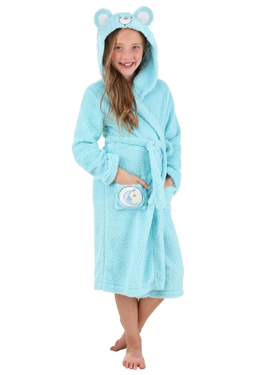 Kid's Care Bears Bedtime Bear Hooded Robe