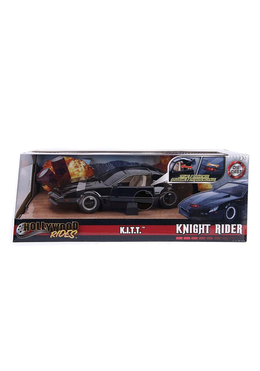 Knight Rider K.I.T.T. 1:24 Die Cast Vehicle with Lights