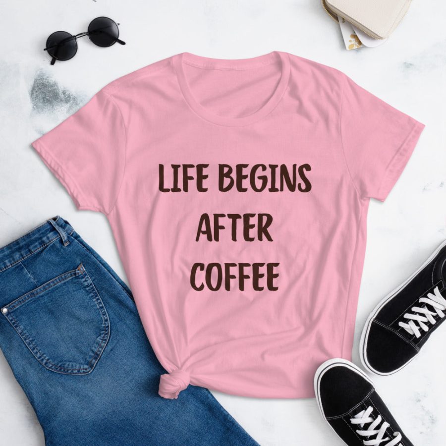 Life Begins After Coffee T-Shirt