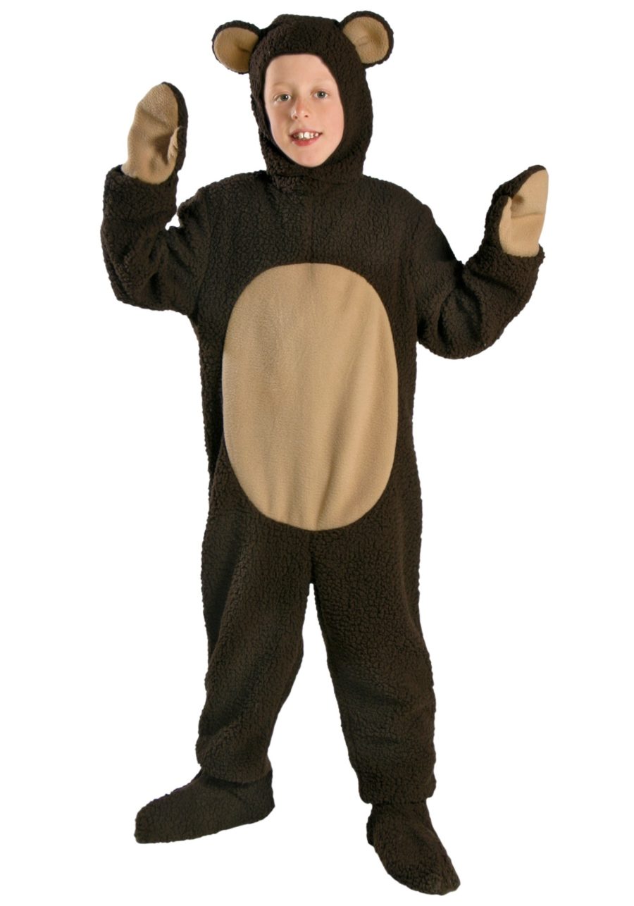 Little Brown Bear Kids Costume