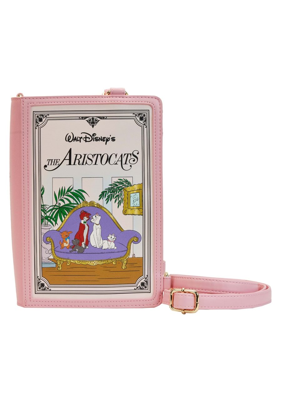 Loungefly Disney Aristocats Book Convertible Crossbody Bag