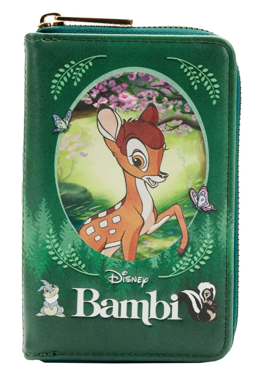 Loungefly Disney Classic Books Bambi Ziparound Wallet