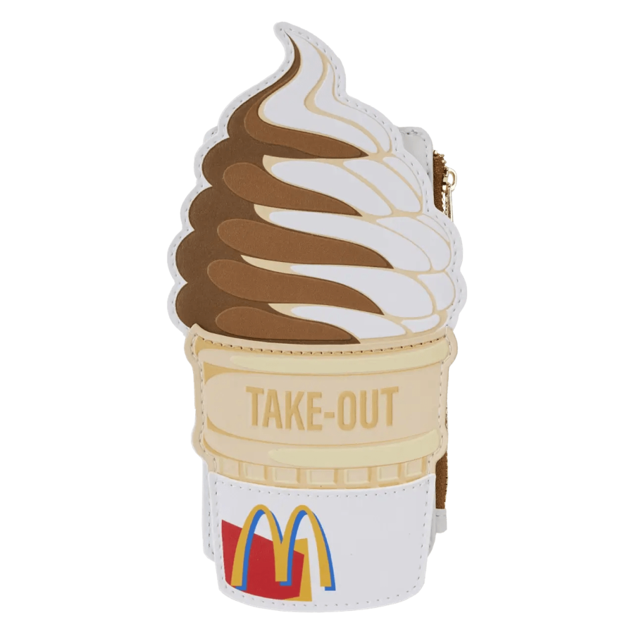 Loungefly McDonalds Soft Serve Ice Cream Cone Cardholder