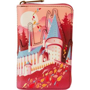 Loungefly WB Harry Potter Hogwarts Fall Zip Wallet