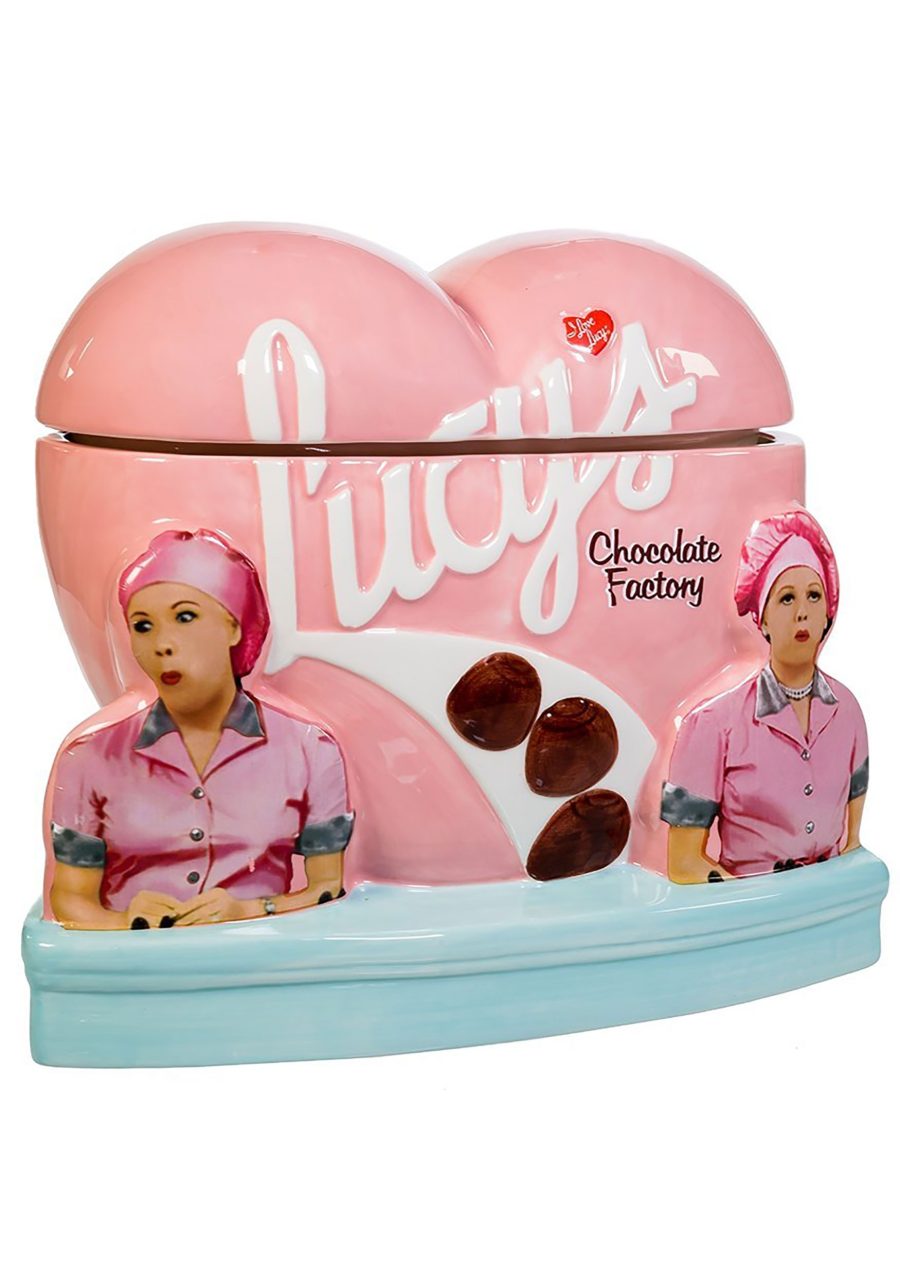 Lucy's Chocolate Factory Classic Cookie Jar