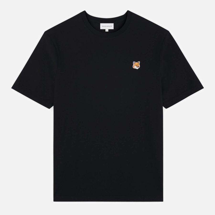 Maison Kitsuné Cotton-Jersey Fox Head Patch T-Shirt - S