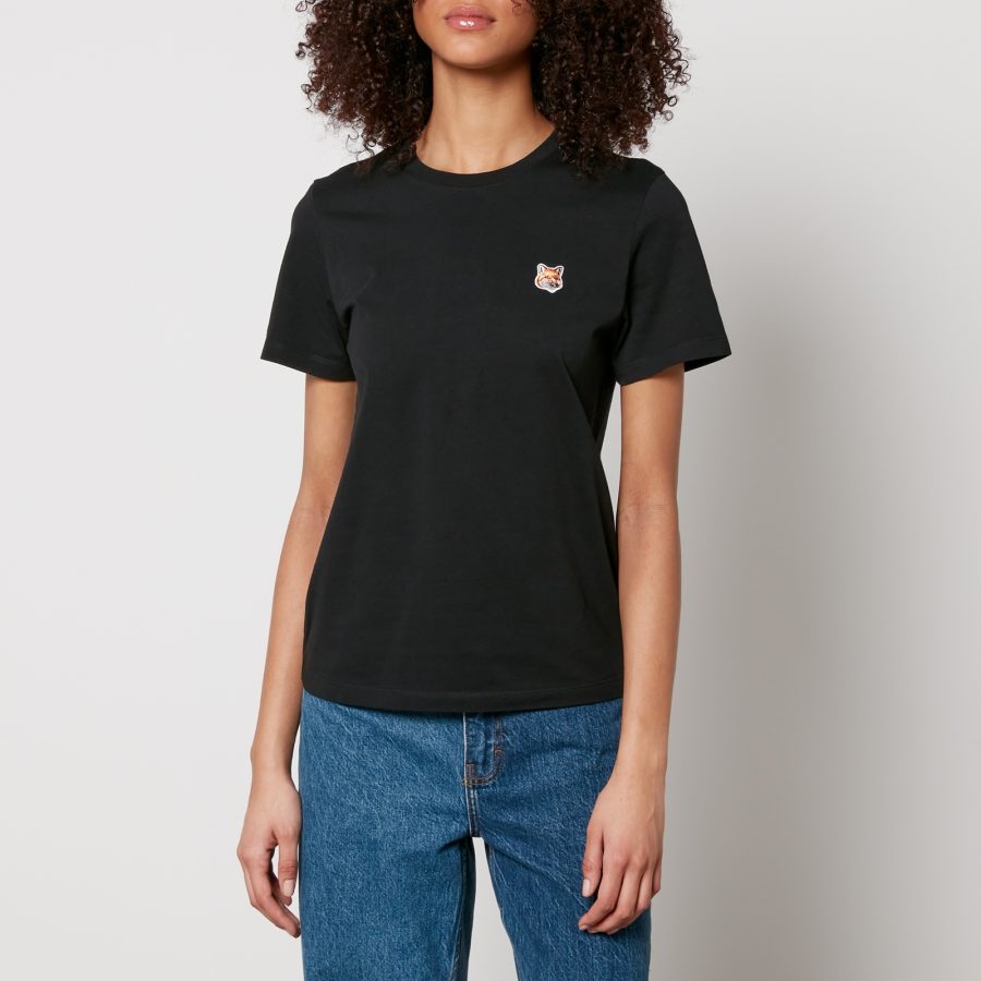 Maison Kitsuné Fox Head Cotton-Jersey T-Shirt - M