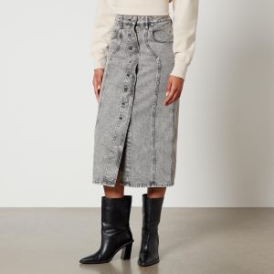 Marant Etoile Vandy Denim Midi Skirt - FR 34/UK 6