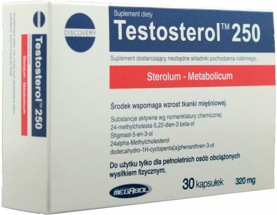 Megabol 250 testosterone boost 30 caps
