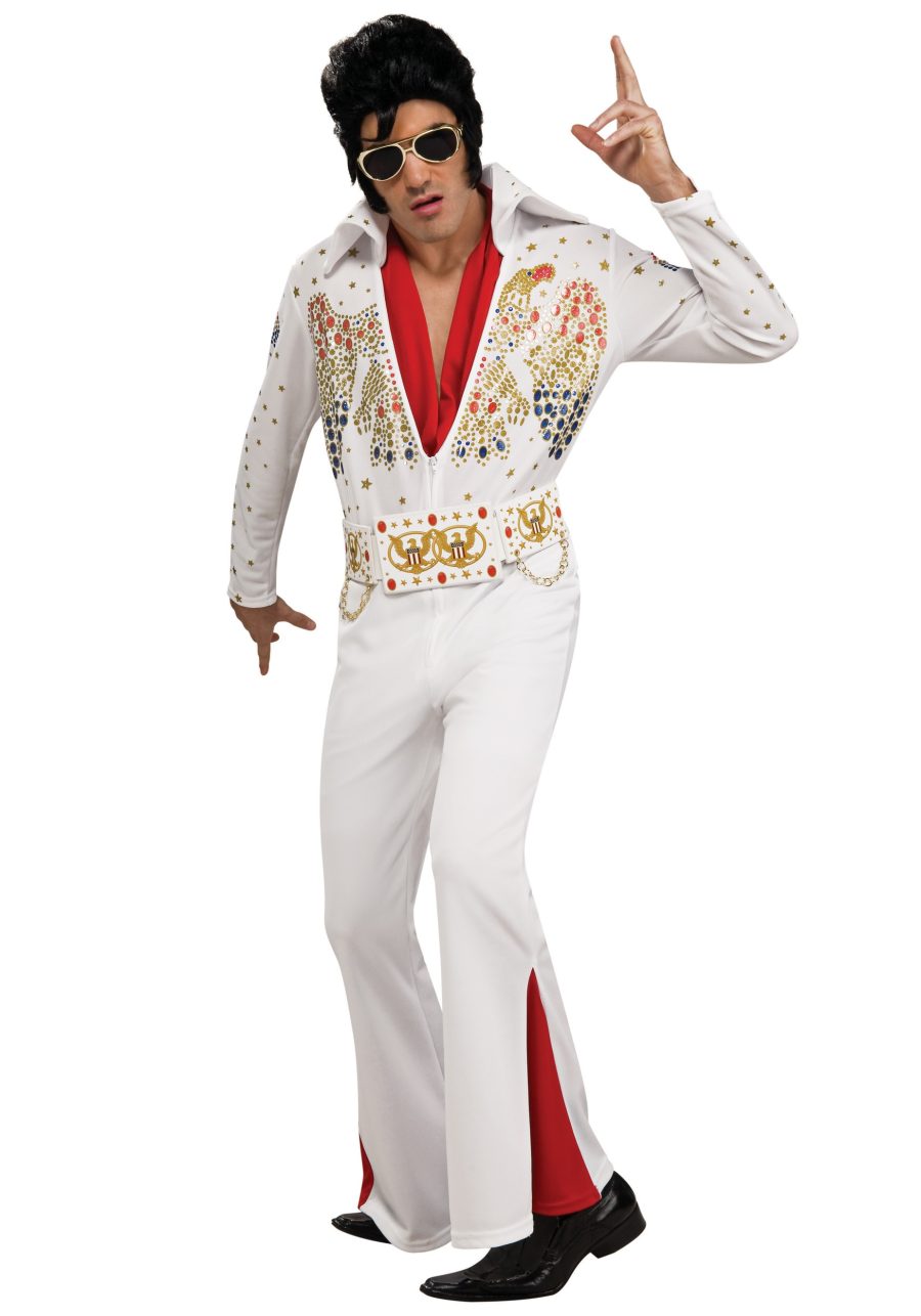 Men's Elvis Deluxe Jumpsuit Costume