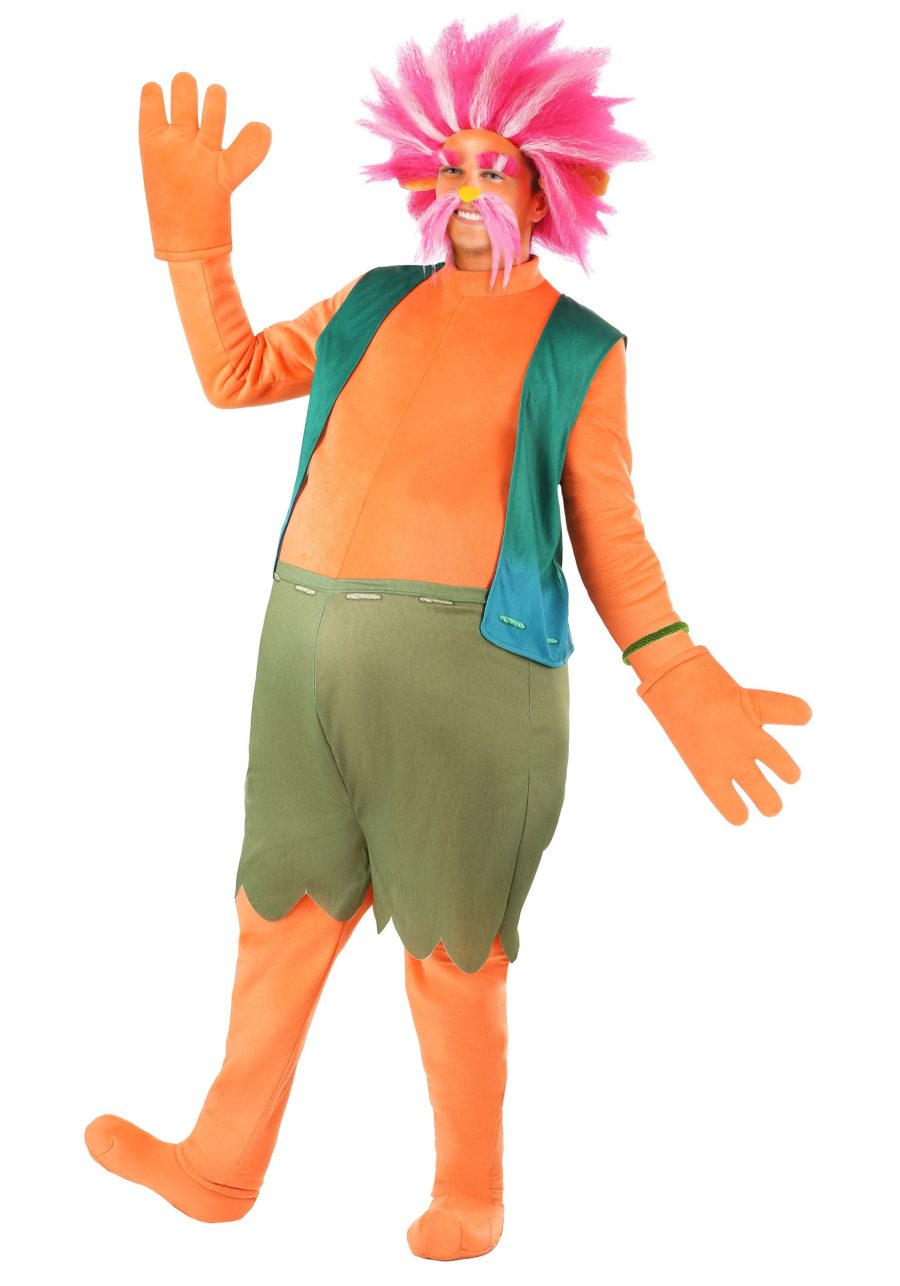 Men's King Peppy Trolls Costume