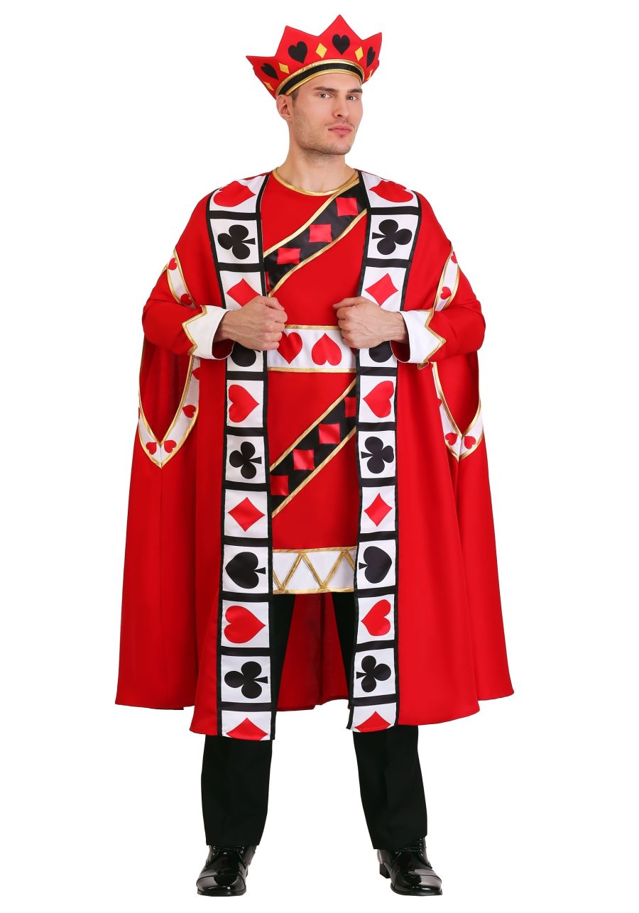 Men's King of Hearts Costume