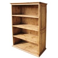 Mexican Rustic Pine Large Torres Bookcase