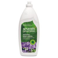 Natural Dishwashing Liquid, Lavender Floral & Mint, 25 oz Bottle, 12/Carton