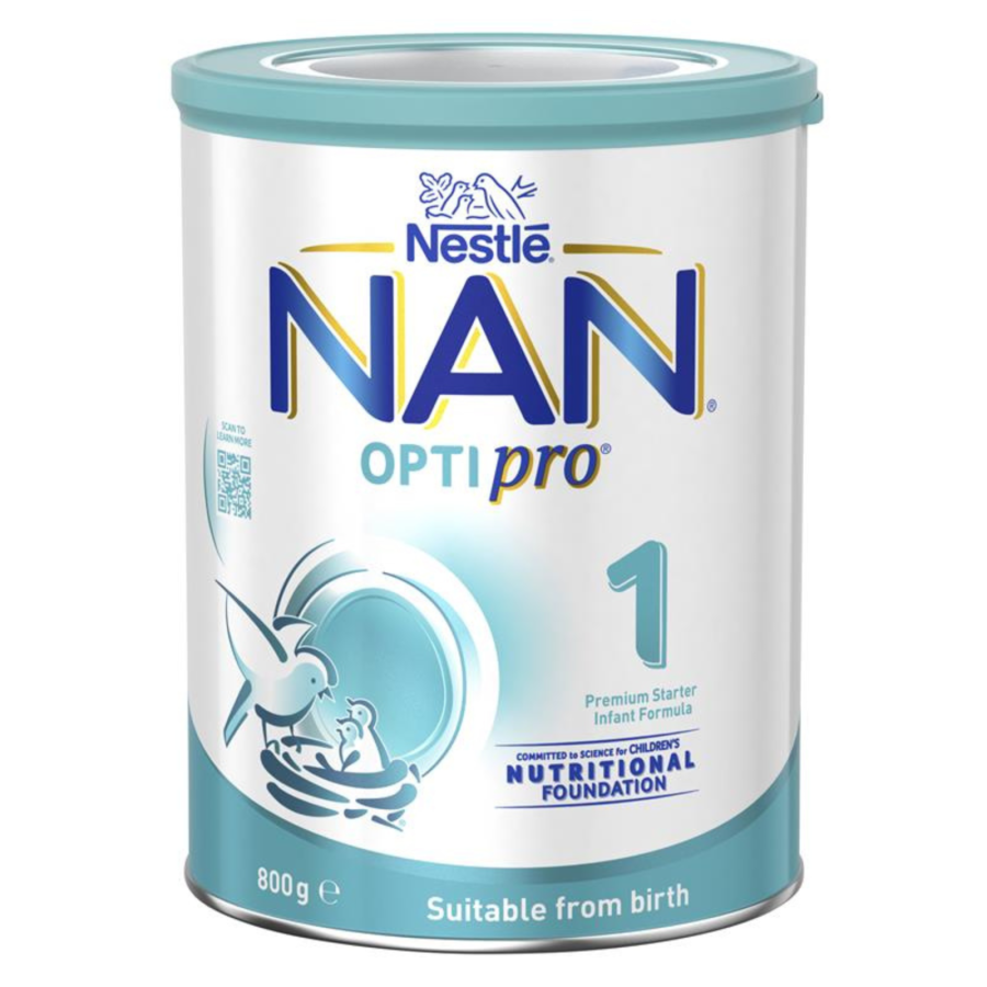 Nestle NAN OPTIPRO 1 Premium Starter Baby Infant Formula Powder, From Birth 800g