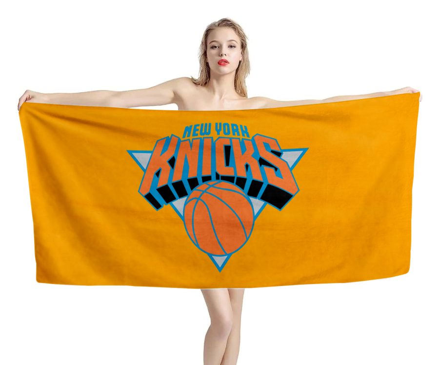 New York Knicks NBA Beach Towel Swimming Pool Holiday Vacation Memento Gift