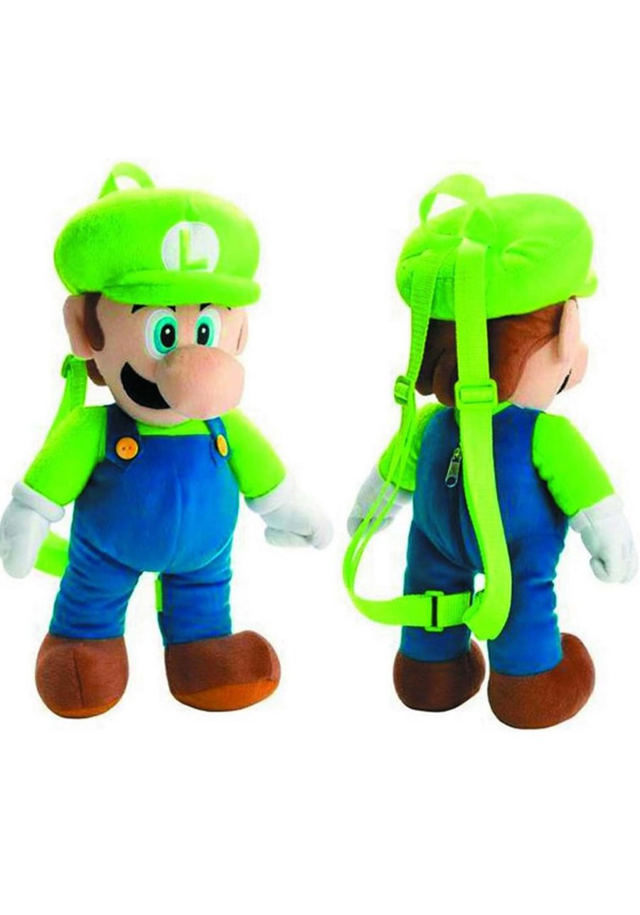 Nintendo Luigi 17 Plush Backpack